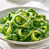 Tagliatelles De Courgettes &Agrave; La Po&ecirc;le