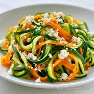 Tagliatelles De Courgettes Salade: 15 Min