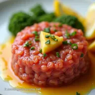 Tartare de Thon Mangue LAp&eacute;ro Chic et Facile