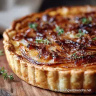 Tarte &agrave; loignon Moelleuse La recette traditionnelle GrandM&egrave;re de lEst