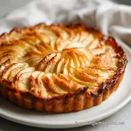 Tarte Fine aux Pommes Caram&eacute;lis&eacute;e