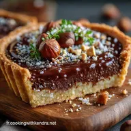 Tarte au Nutella avec Cro&ucirc;te Noisettes Grill&eacute;es Recette Facile
