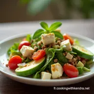 La Divine Salade de Thon et Cottage Cheese D&eacute;jeuner L&eacute;ger