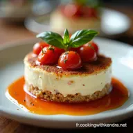 Tiramisu Sal&eacute; Tomates Mozza LItalie dans une verrine
