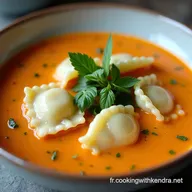 Soupe Tha&iuml;landaise aux Raviolis Tom Kha revisit&eacute;e