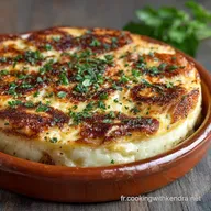 Tourte de Tortillas au Fromage Gratin&eacute; Recette Facile et R&eacute;confortante