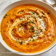 Velout&eacute; Patate Douce pour 4 Personnes