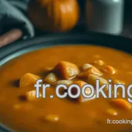 Velout&eacute; de Potimarron et Ch&acirc;taigne : Un Doux R&eacute;confort d'Automne