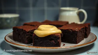 Brownies Gourmands au Beurre de Cacahuète : Un délice irrésistible à tester ! recipe card