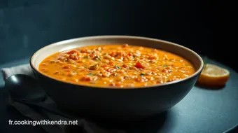 Dahl de Lentilles Corail : Recette Épicée et Réconfortante recipe card