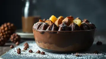 Glaçage Rocher: Un Chocolat Élégant pour vos Desserts recipe card