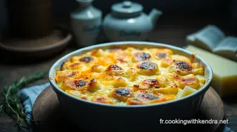 Gratin de Chou-Fleur Crémeux : Une Recette Réconfortante et Facile recipe card