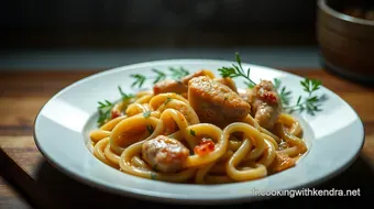 Recette de Nouilles Sautées au Poulet : Un Plat Rapide et Savoureux ! recipe card