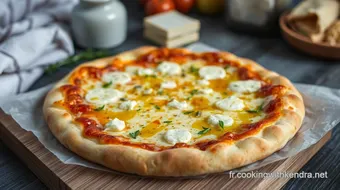Pizza au Chèvre et Miel : Une Recette Facile et Savoureuse à Partager recipe card