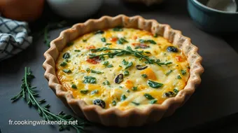 Quiche Chèvre et Épinards : Une Recette Facile et Savoureuse à Tester recipe card