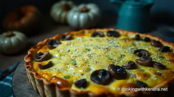 Tarte au Champignon Savoureuse : Votre Nouvelle Recette Réconfortante recipe card