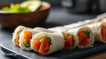 Temaki : Cones de Sushi Frais et Savoureux à Préparer chez Soi recipe card