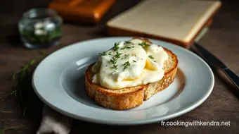 Toast de Chèvre Monté au Miel et aux Herbes: Une Recette Facile et Délicieuse recipe card