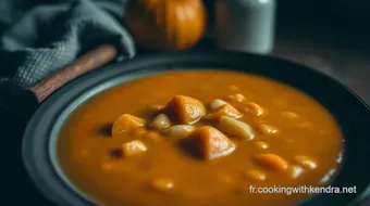 Velouté de Potimarron et Châtaigne : Un Doux Réconfort d'Automne recipe card