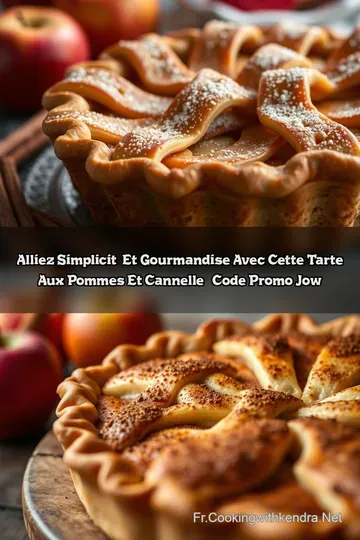 Alliez Simplicité et Gourmandise avec cette Tarte aux Pommes et Cannelle + Code Promo Jow
