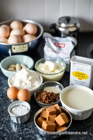 Bûche à la Crème de Marron : La douceur des châtaignes en dessert ingredients
