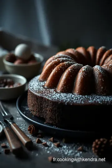 Bûche à la Crème de Marron : La douceur des châtaignes en dessert presentation
