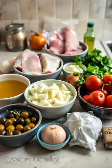 Cabillaud à la Provençale : Une Évasion Méditerranéenne ingredients