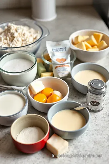Cake aux Poivrons et Chèvre : Une Délicieuse Évasion Gourmande ingredients