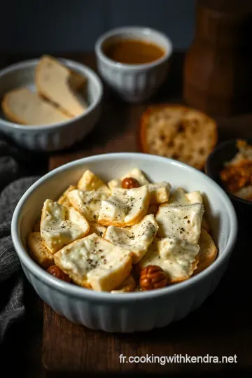 Chèvre Chaud au Four : Délice Crémeux et Gourmand presentation