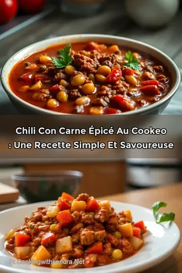Chili Con Carne Épicé au Cookeo : Une Recette Simple et Savoureuse