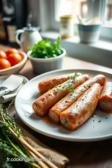 Chipolatas Parfaites : Saucisses de Porc Grillées à la Haute Cuisine steps