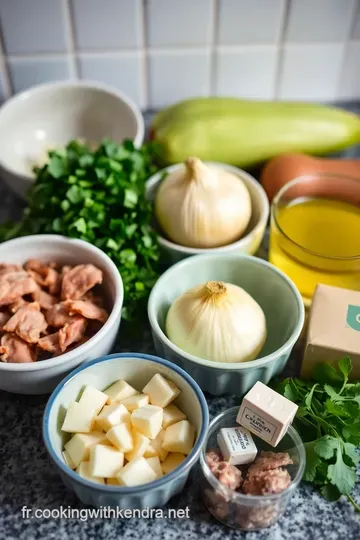 Chou Blanc Savoureux au Cookeo ingredients