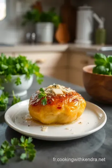 Chou-Fleur Rôti à l' Ail et au Parmesan steps