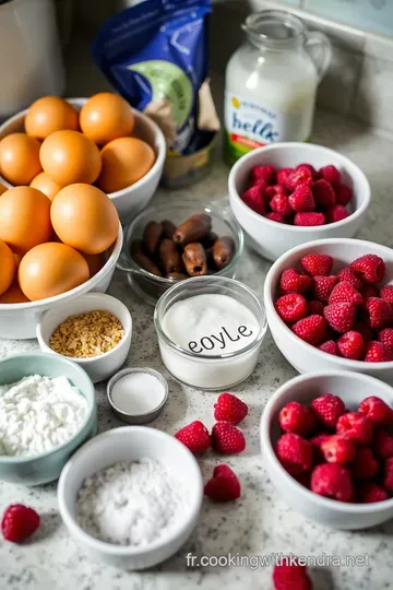 Clafoutis aux Framboises: Douceur de l' Été en Tartine ingredients