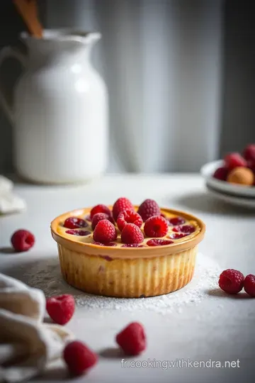 Clafoutis aux Framboises presentation
