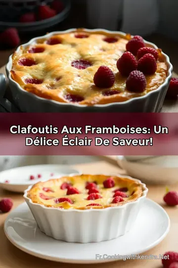 Clafoutis aux Framboises: Un Délice Éclair de Saveur!