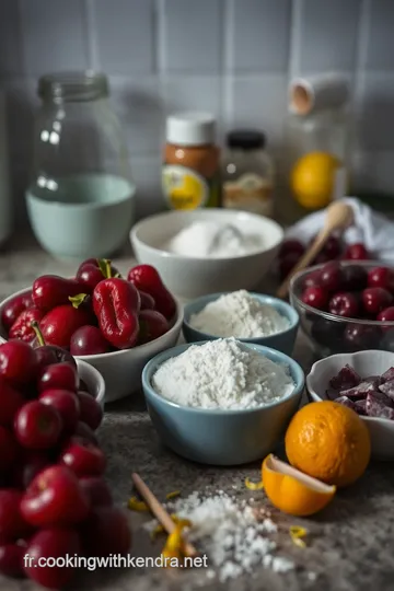 Comment faire des Cerises Amarena Maison ingredients
