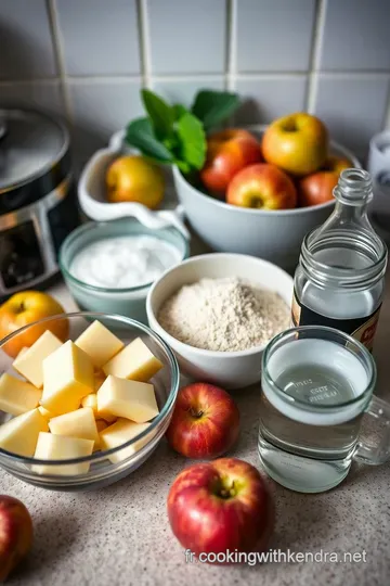 Compote de Pommes Magique au Cookeo ingredients