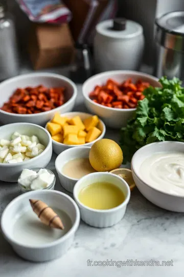 Crème Chorizo Épicée : Une Tentation Gourmande ingredients