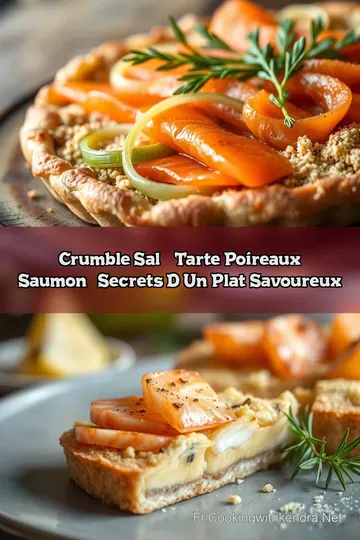 Crumble Salé & Tarte Poireaux Saumon : Secrets d’un Plat Savoureux