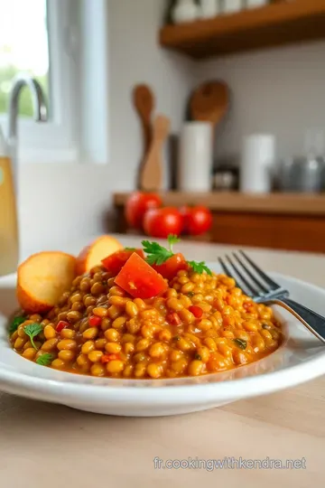 Dahl de Lentilles Corail Épicé aux Saveurs Indiennes steps