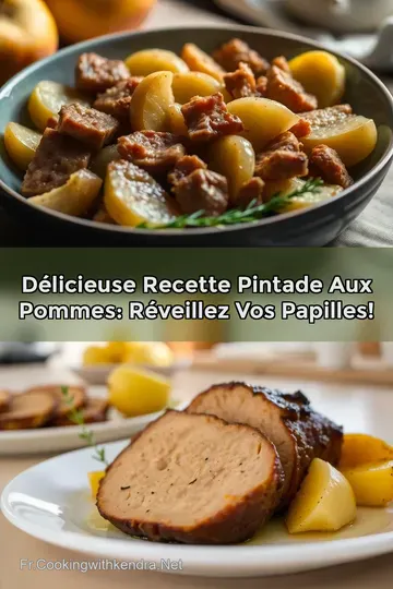 Délicieuse Recette Pintade aux Pommes: Réveillez vos Papilles!