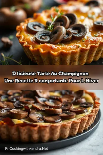 Délicieuse Tarte au Champignon : Une Recette Réconfortante pour l' Hiver