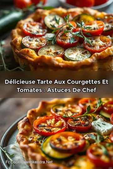 Délicieuse Tarte aux Courgettes et Tomates : Astuces de Chef