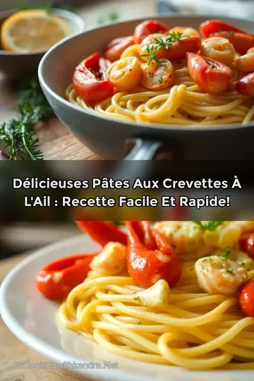 Délicieuses Pâtes aux Crevettes à l' Ail : Recette Facile et Rapide!