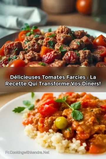 Délicieuses Tomates Farcies : La Recette Qui Transforme Vos Dîners!