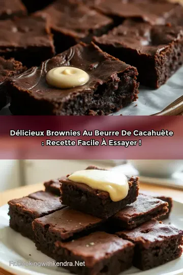 Délicieux Brownies au Beurre de Cacahuète : Recette Facile à Essayer !