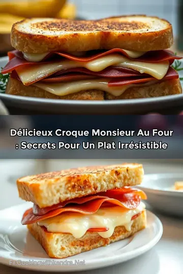 Délicieux Croque Monsieur au Four : Secrets pour un Plat Irrésistible