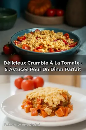 Délicieux Crumble à la Tomate : 5 Astuces pour un Dîner Parfait