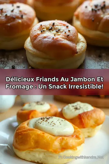 Délicieux Friands au Jambon et Fromage : Un Snack Irresistible!